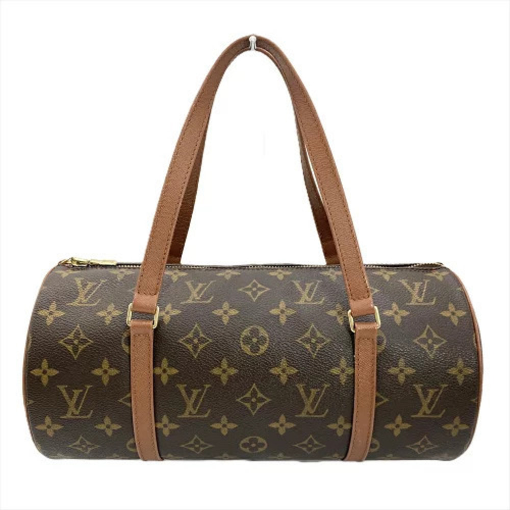 Louis Vuitton Papillon Handbag Monogram Canvas Brown